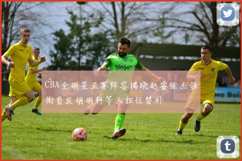 CBA全明星正赛阵容揭晓赵睿徐杰领衔首发胡明轩等人担任替补